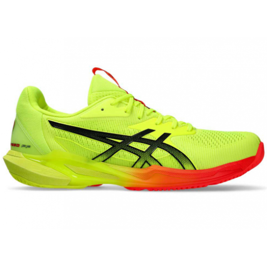 TÊNIS ASICS SOLUTION SPEED FF 3 CLAY PARIS - SAFETY YELLOW/BLACK